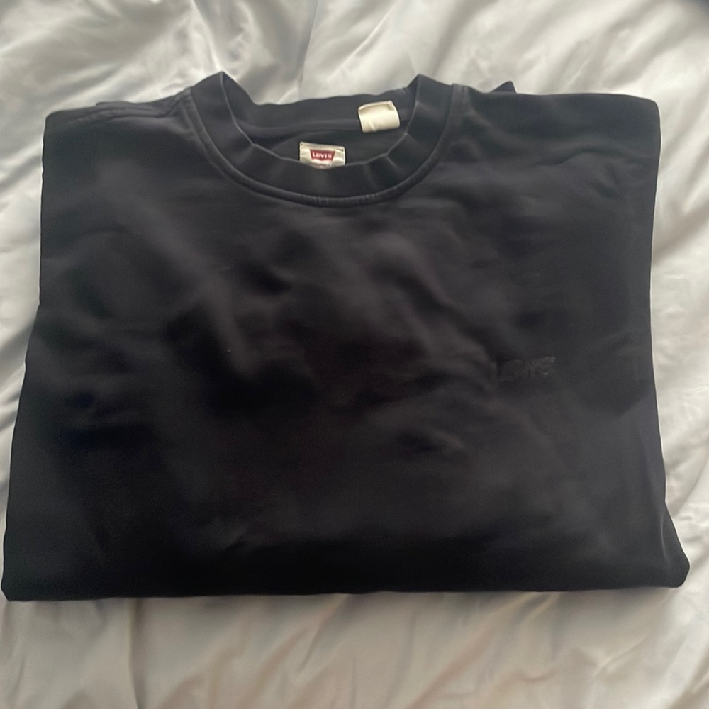LEVI’S CREW- black tie dye